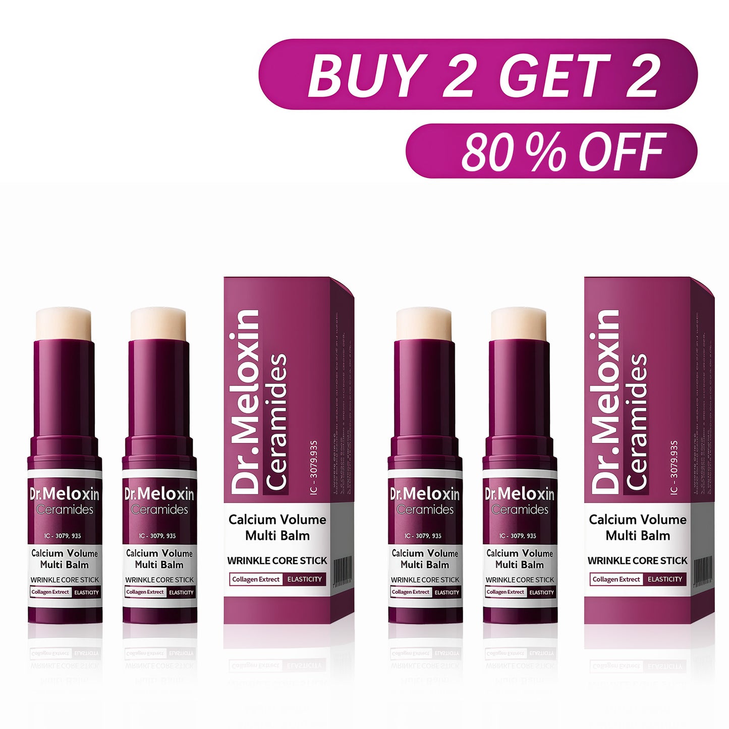[Dr.Meloxin Official] 80%OFF | Ceramides Calcium Multi Balm | Anti-aging, Sagging, Wrinkles